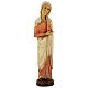 Our Lady of Calvary statue in painted Bethléem wood, antique fi s1