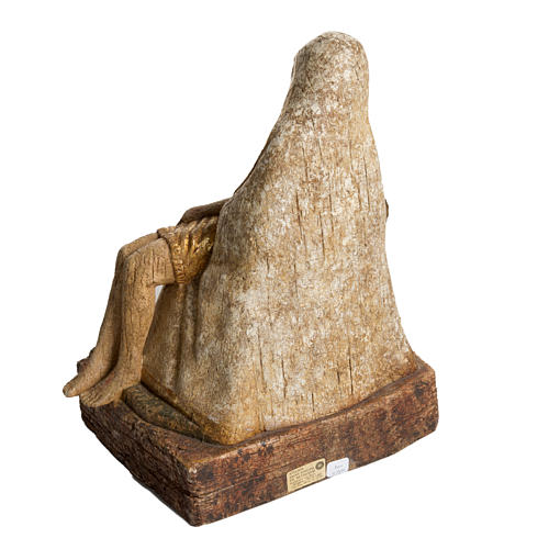 Pieta Bethleem figurka 30 cm drewno antyczne wykończenie 4