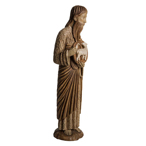 Święty Jan Chrzciciel z Chartres figurka 74 cm drewno Bet 2
