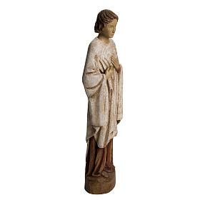 Saint John at Calvary statue in painted Bethléem wood, 51 cm