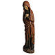 Annunciation Madonna statue in painted Bethléem wood, 52cm s3