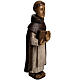 Saint Dominic statue in painted wood, 46 cm s2