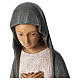 Virgin Mary, Annunciation statue in painted wood, 80 cm s2