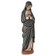 Virgin Mary, Annunciation statue in painted wood, 80 cm s4