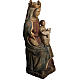 Madonna of Rosay statue in painted wood, antique finishing 63 cm s2