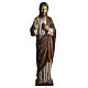 Statue Sacré coeur 107 cm bois Bethléem s1
