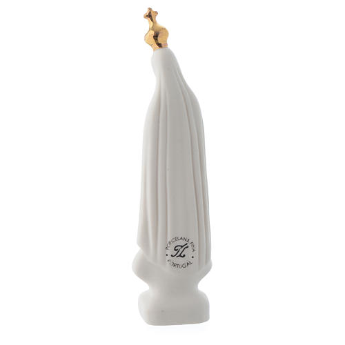 Our Lady of Fatima statue in porcelain 10 cm 2