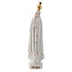 Statua madonna di Fatima in porcellana 10 cm s1
