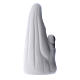 Our Lady of Lourdes statue with Bernardette in white ceramic 17 cm s2