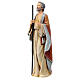 St Peter statue in wood pulp Val Gardena s2