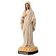 Notre-Dame de Medjugorje statue en bois d'érable peint Val Gardena s2