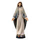 Our Lady of Miraculous Medal painted maple wood statue, Val Gardena s1