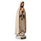 Our Lady of Fatima statue modern painted Val Gardena maple s3