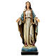 Virgen María Inmaculada pasta de madera Val Gardena 20 cm s1
