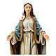 Virgen María Inmaculada pasta de madera Val Gardena 20 cm s2