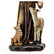 Saint Francis of Assisi, wood pulp, Val Gardena, 20 cm s4