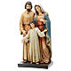 Sainte Famille Val Gardena pâte à bois 20 cm s3