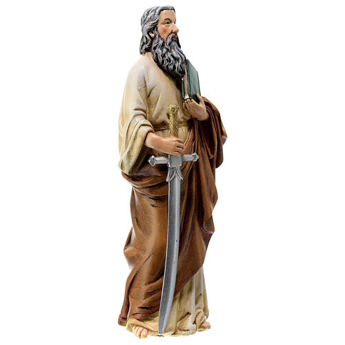 St Paul statue in Val Gardena wood pulp 3
