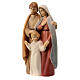 Holy Family, Val Gardena, painted maple wood s3