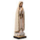 Our Lady of Fatima statue in painted Valgardena maple s3