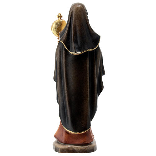 Saint Claire statue, Val Gardena painted maple wood 4