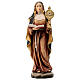 Saint Claire statue, Val Gardena painted maple wood s1