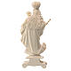 Mary of Bavaria statue in natural Val Gardena maple s4