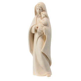 Virgin with Child, Val Gardena natural maple wood