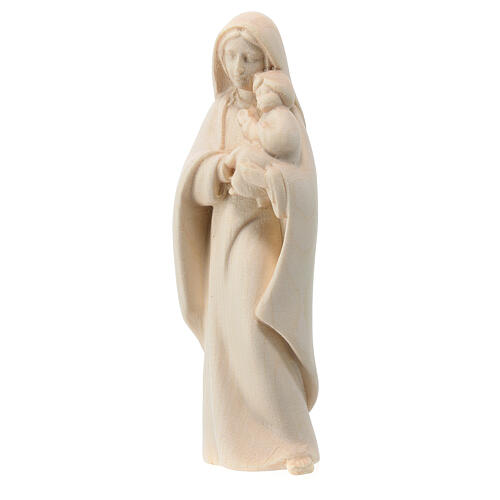 Virgin with Child, Val Gardena natural maple wood 2