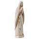 Lady of Lourdes statue in natural Valgardena maple modern s3