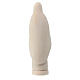 Lady of Lourdes statue in natural Valgardena maple modern s4