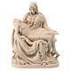 Pieta statue in natural Valgardena maple s1