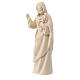 Modern Sacred Heart of Jesus, Val Gardena natural maple wood s2