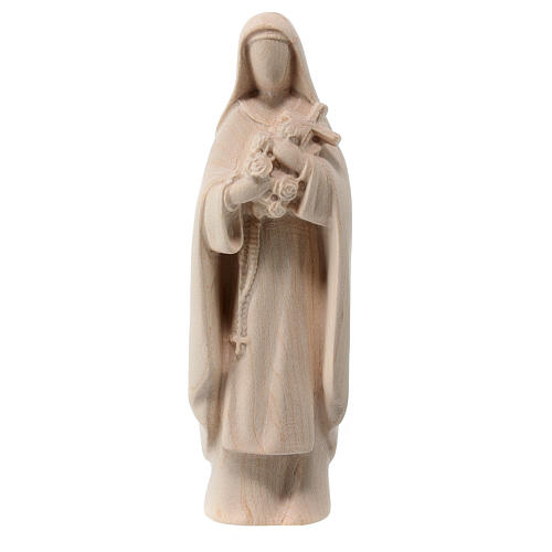 Sainte Thérèse statue moderne Val Gardena bois érable naturel 1