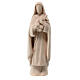 Sainte Thérèse statue moderne Val Gardena bois érable naturel s1