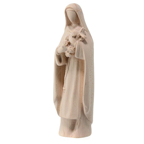 St Therese statue natural Valgardena maple modern 2