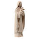 St Therese statue natural Valgardena maple modern s3