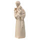 Modern Saint Anthony with Infant Jesus, Val Gardena natural maple wood s2