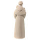 Modern Saint Anthony with Infant Jesus, Val Gardena natural maple wood s4
