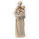 Saint Antoine avec Enfant Jésus statue moderne Val Gardena bois érable naturel s3