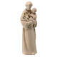 Saint Antoine avec Enfant Jésus statue moderne Val Gardena bois érable naturel s3