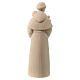 Saint Antoine avec Enfant Jésus statue moderne Val Gardena bois érable naturel s4