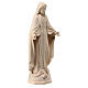 Immaculate Mary statue natural Val Gardena maple s3