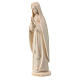 Notre-Dame de Lourdes statue Val Gardena bois érable naturel s2