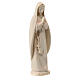 Notre-Dame de Lourdes statue Val Gardena bois érable naturel s3