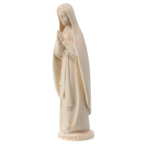 Lady of Lourdes statue natural Valgardena maple 2