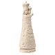 Our Lady of Loreto statue in natural maple Val Gardena s3