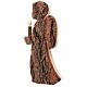 Ángel con cirio de madera de pino Val Gardena 40 cm s2
