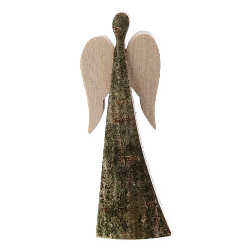 Anjo da guarda em pinheiro do Val Gardena 6 cm 1