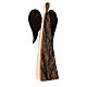 Angel in pine bark Val Gardena 12 cm s3